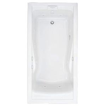 American Standard 7236VC.020 Evolution 6 ft x 36 in EverClean Whirlpool - White